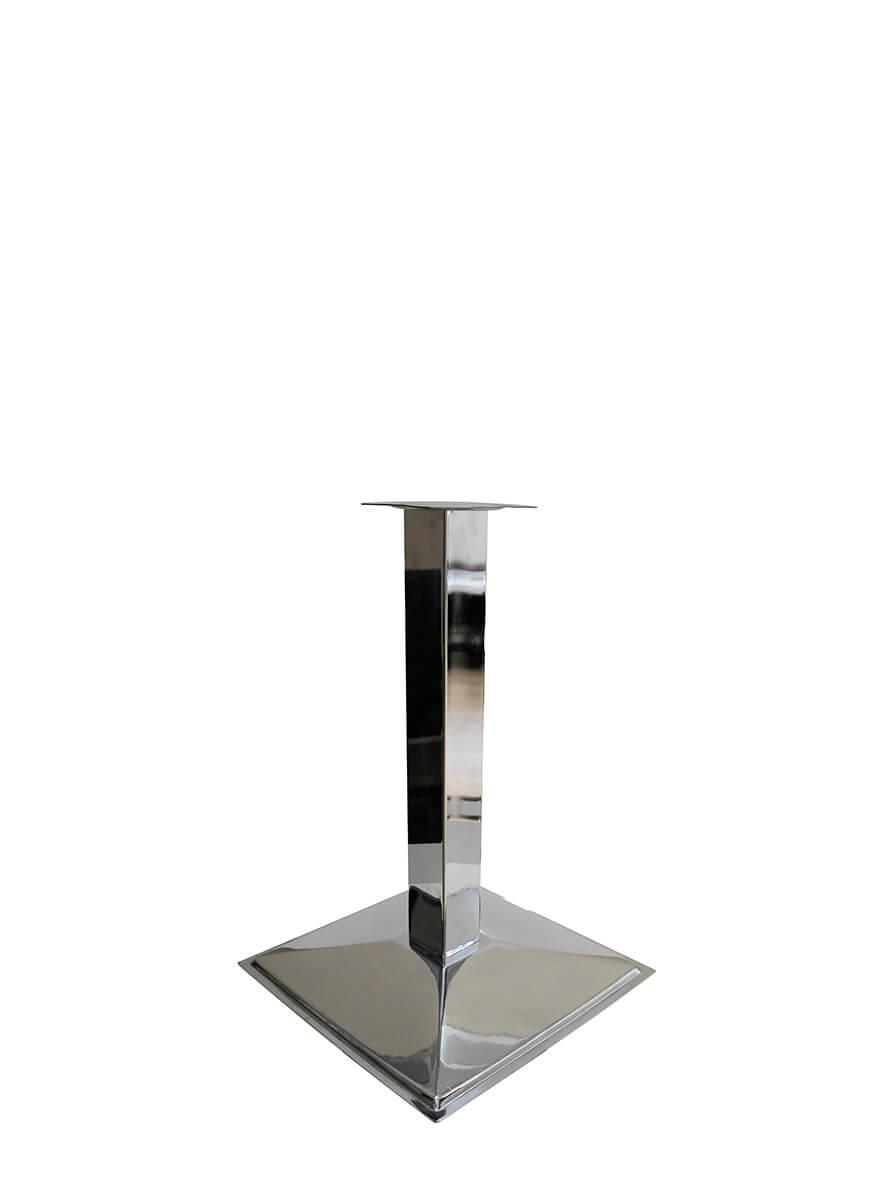 41cm 60mmx60mm Kare Piramit Taban Ahşap Sehpa-Masa Ayağı