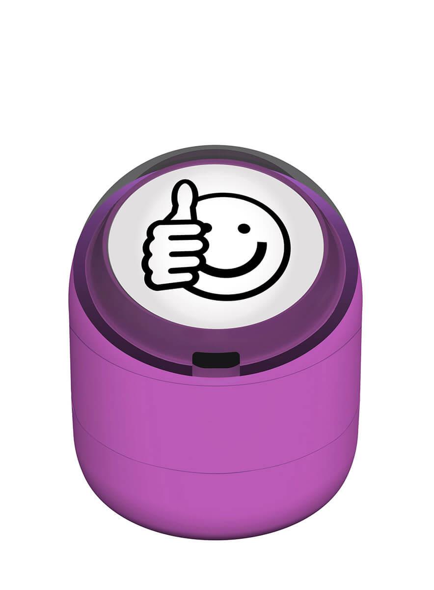 Ok Emojili Motivasyon Kaşesi 22mm Yuvarlak