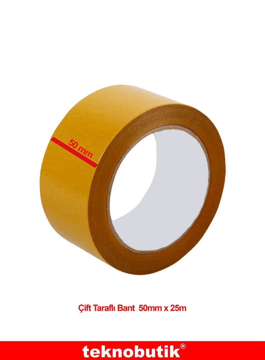 50x25 Çift Taraflı Bant