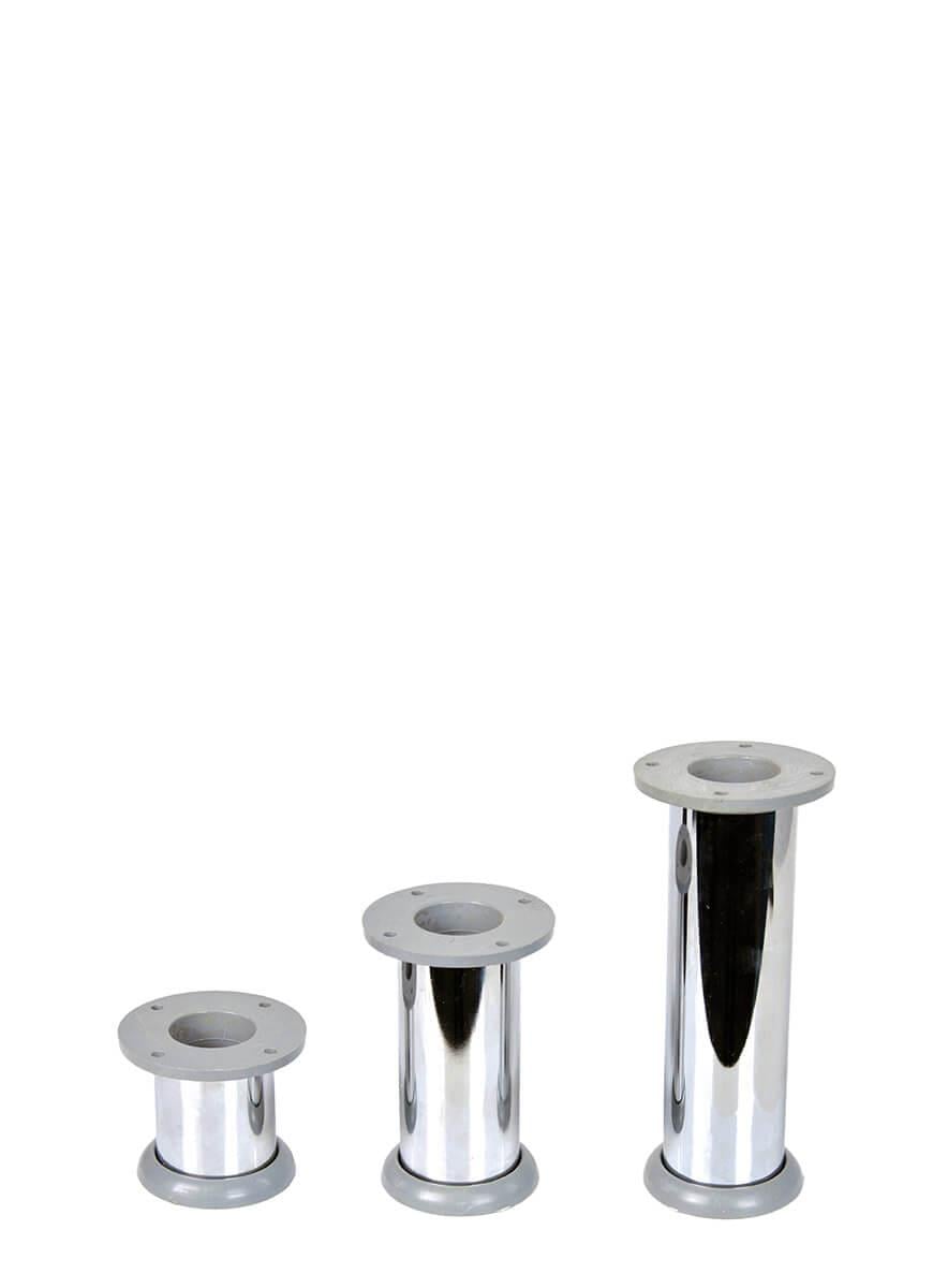 6 cm 42 Ø (Çap) Üstten Ayarlı Metal Baza Ayağı