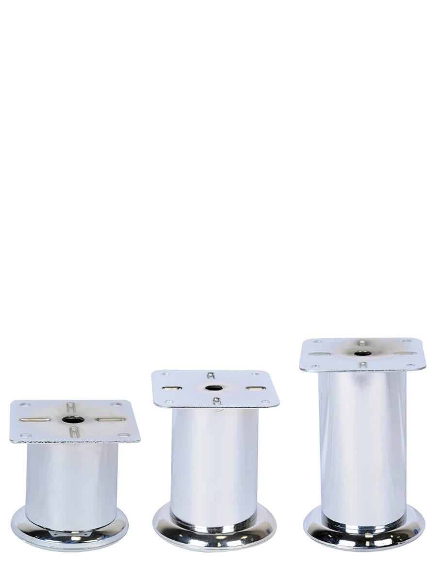 8 cm Ø 51mm Metal Pingolu Ayarlı Metal Baza Ayağı