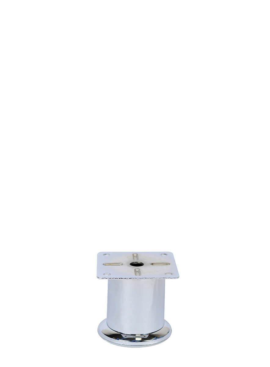 6 cm Ø 51mm Metal Pingolu Ayarlı Metal Baza Ayağı