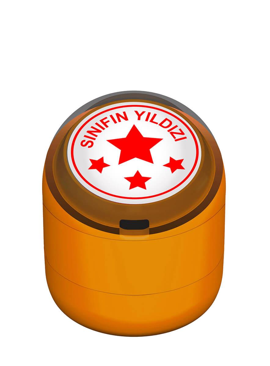 Sınıfın Yıldızı Motivasyon Kaşesi 22mm Yuvarlak