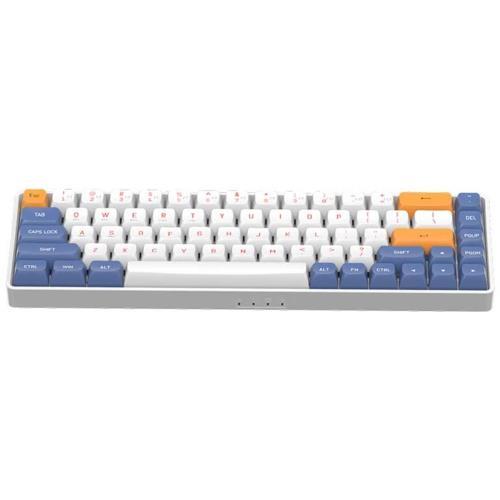 AIGO AI A68 Mavi İngilizce Q Mekanik Klavye Yellow Switch