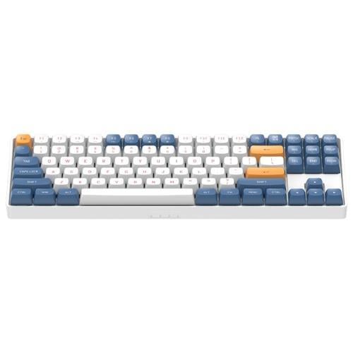 AIGO AI A87 Mavi İngilizce Q Mekanik Klavye Yellow Switch
