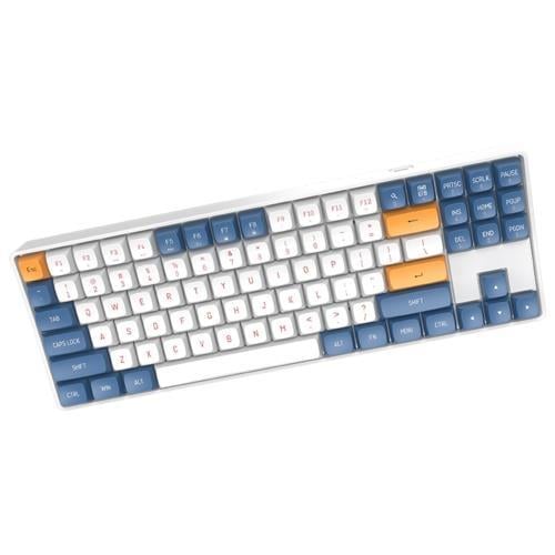 AIGO AI A87 Mavi İngilizce Q Mekanik Klavye Yellow Switch
