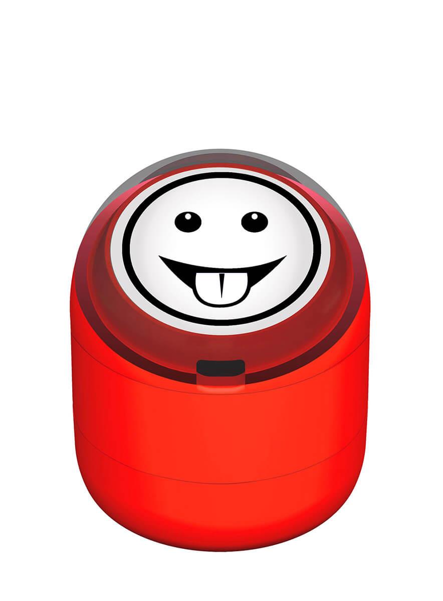 Şakacı Emojili Motivasyon Kaşesi 22mm Yuvarlak