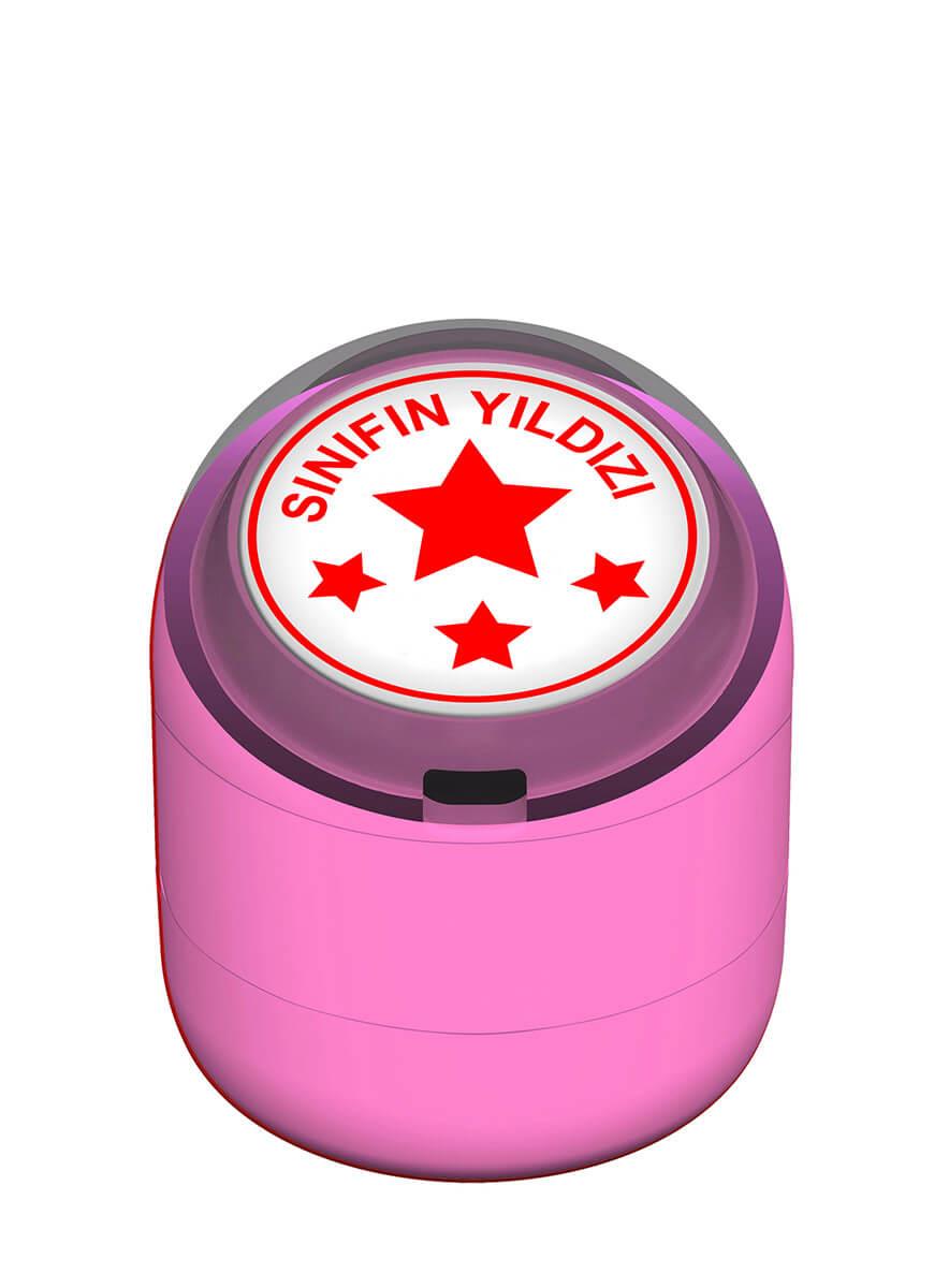 Sınıfın Yıldızı Motivasyon Kaşesi 22mm Yuvarlak