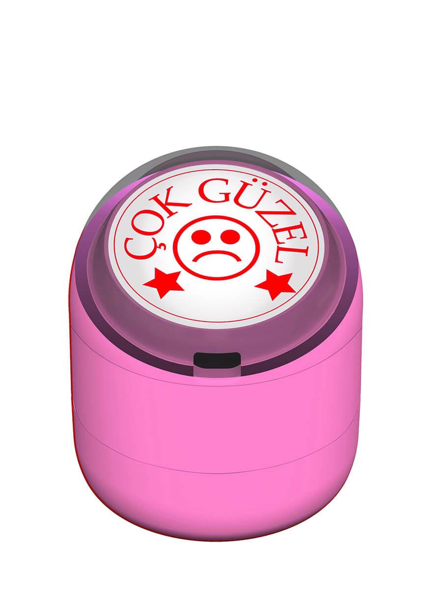 Çok güzel Motivasyon Kaşesi 22mm Yuvarlak