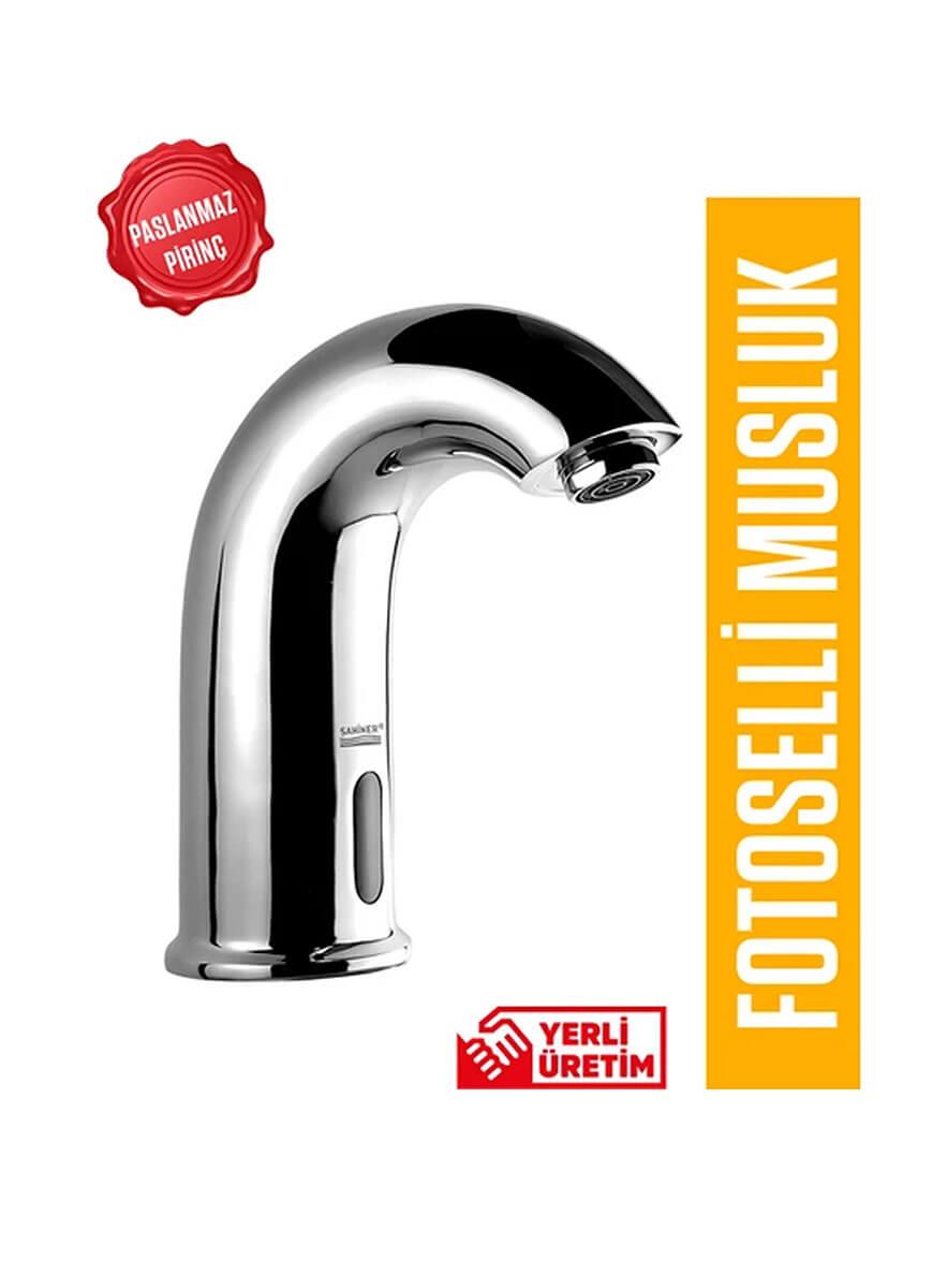 Çift Su Girişli Fotoselli Venüs Lavabo Bataryası