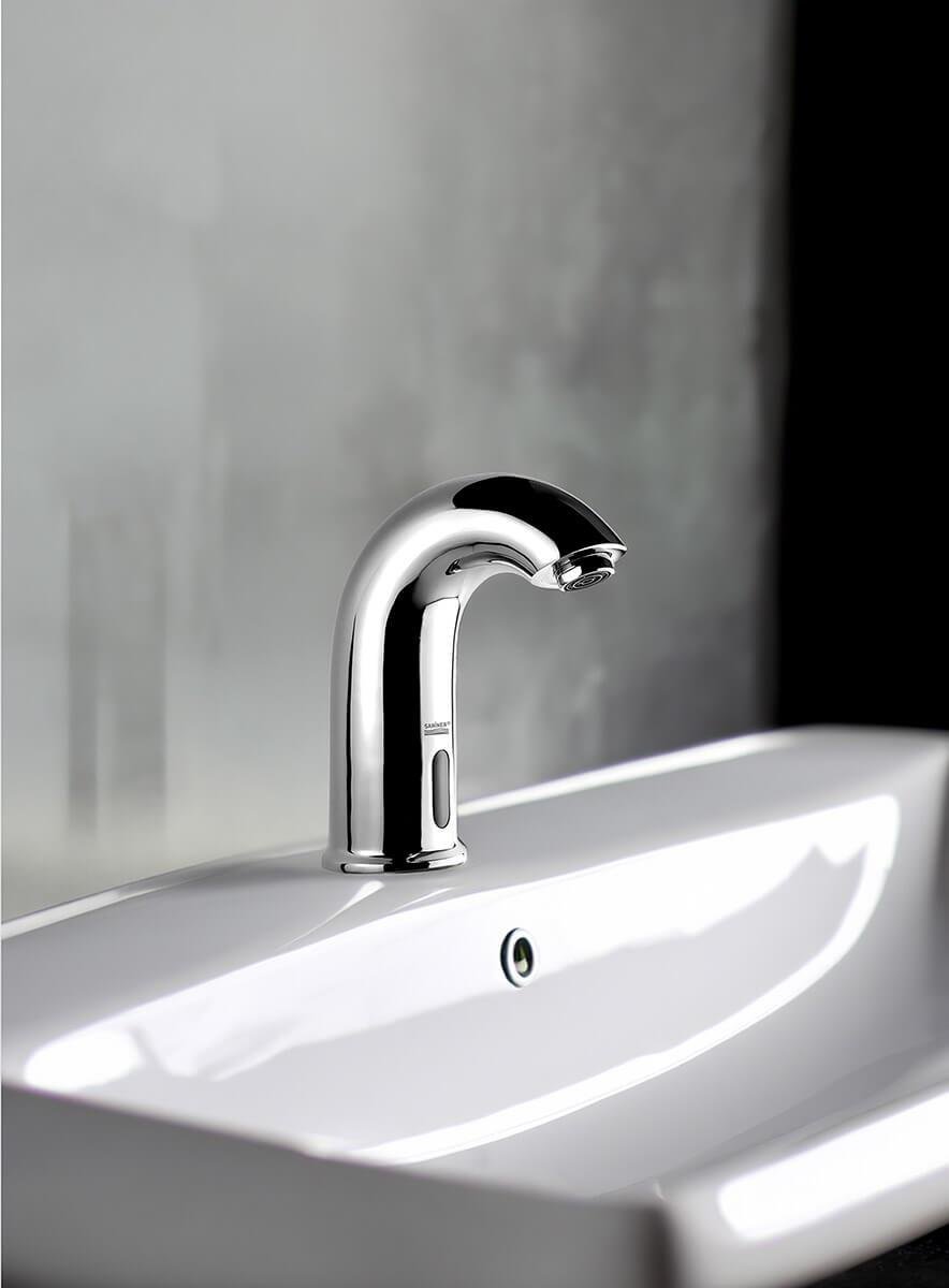 Çift Su Girişli Fotoselli Venüs Lavabo Bataryası