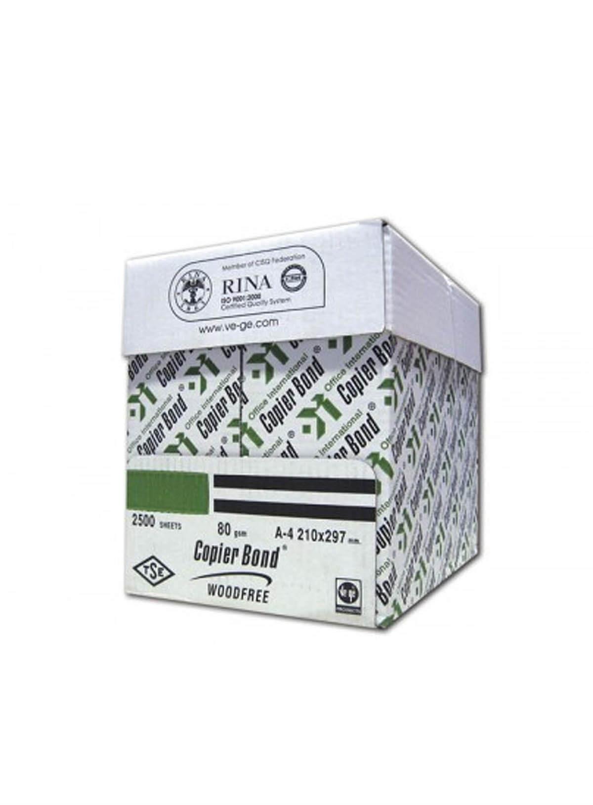 Copier Bond A4 Fotokopi Kağıdı 80gr 5 Koli 25 Pk