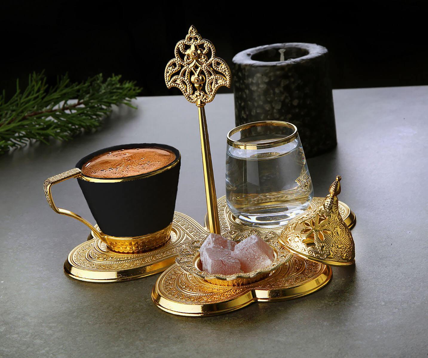 Damat Selçuklu Siyah Tekli Sunum Takımı-Gold Teknobutik.com'da