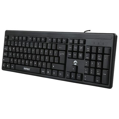 Everest KM-515 Usb Combo Q Kablolu Klavye/Mouse Set Siyah