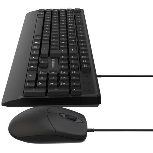 Everest KM-619 Siyah Usb Q Kablolu Klavye + Mouse Set