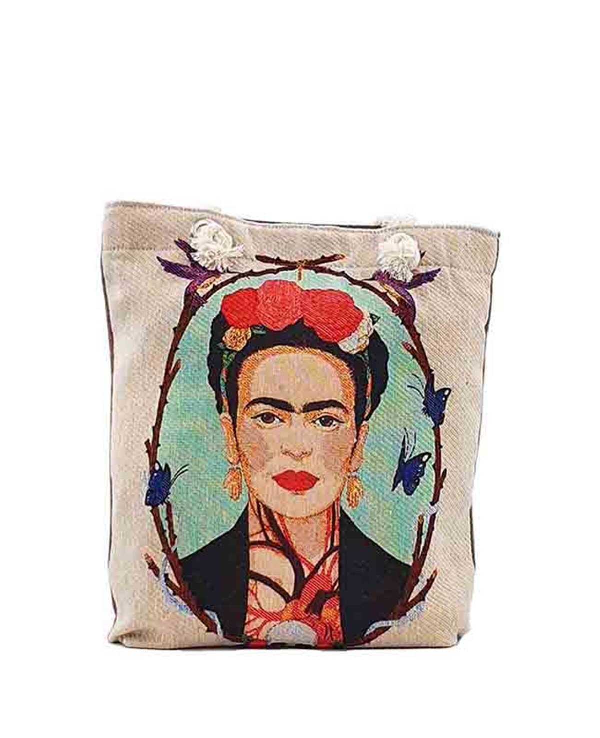 Frd Desenli Goblen Dokuma Heybe Çanta