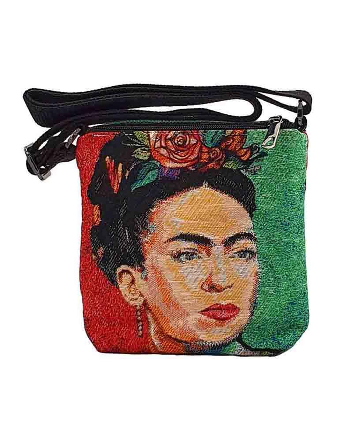 Frda Desenli Goblen Dokma Postacı Çantası