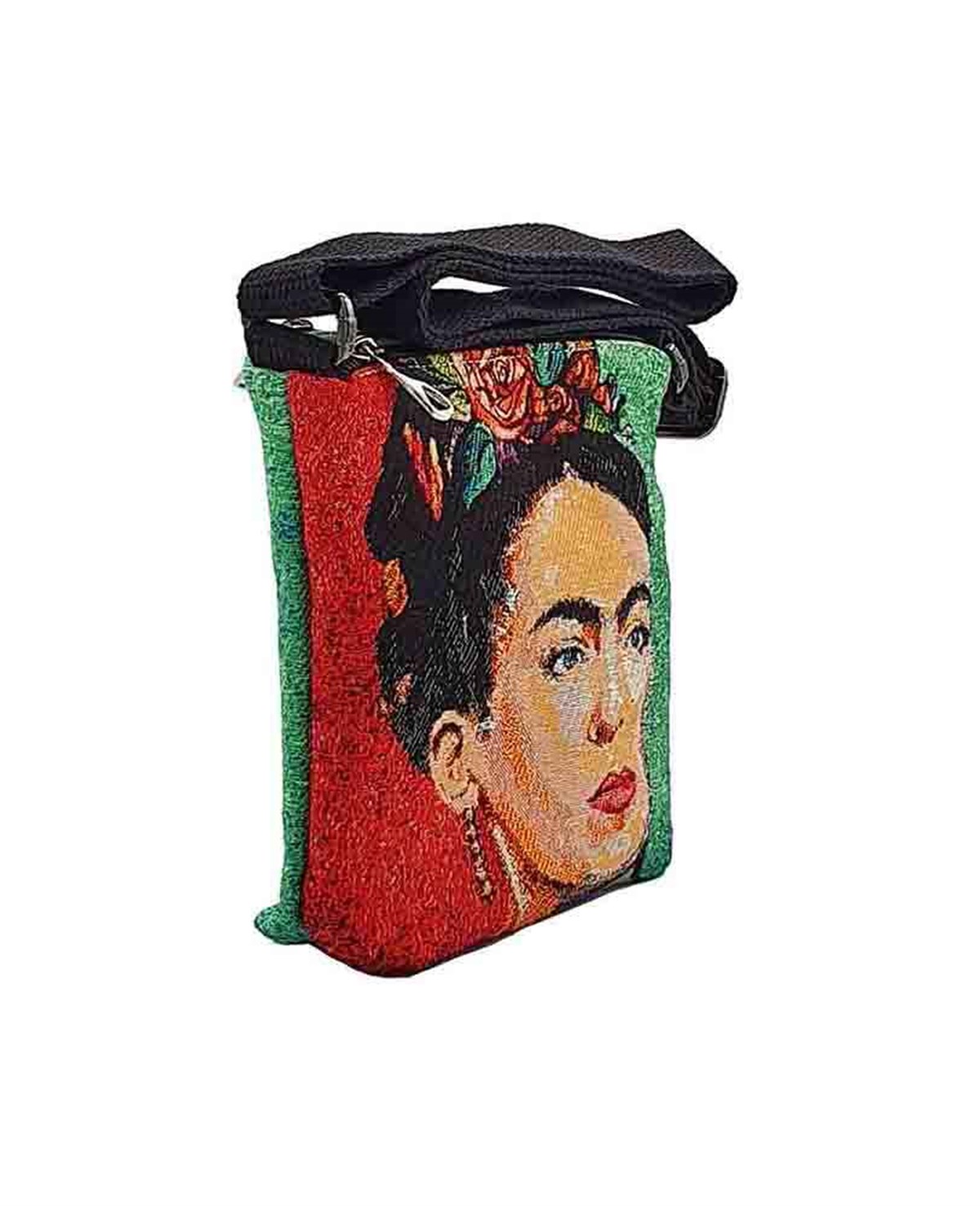 Frda Desenli Goblen Dokma Postacı Çantası