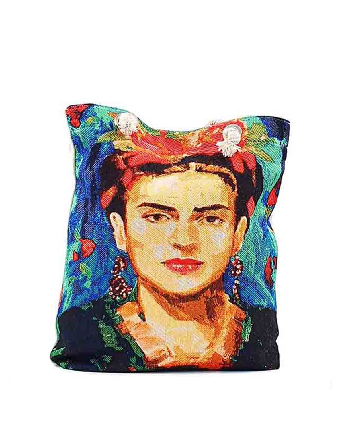 Frda Desenli Goblen Dokuma Heybe Çanta