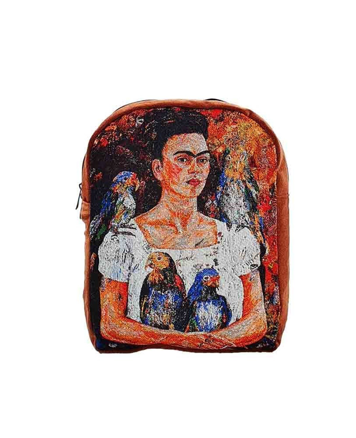 Frda Desenli Goblen Dokuma Sırt Çantası