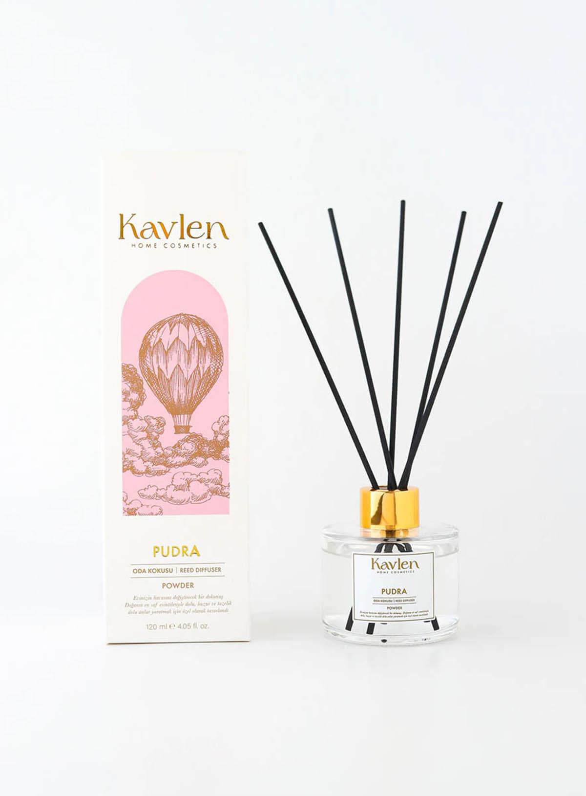 Kavlen Pudra Çubuklu Oda Kokusu 120ml