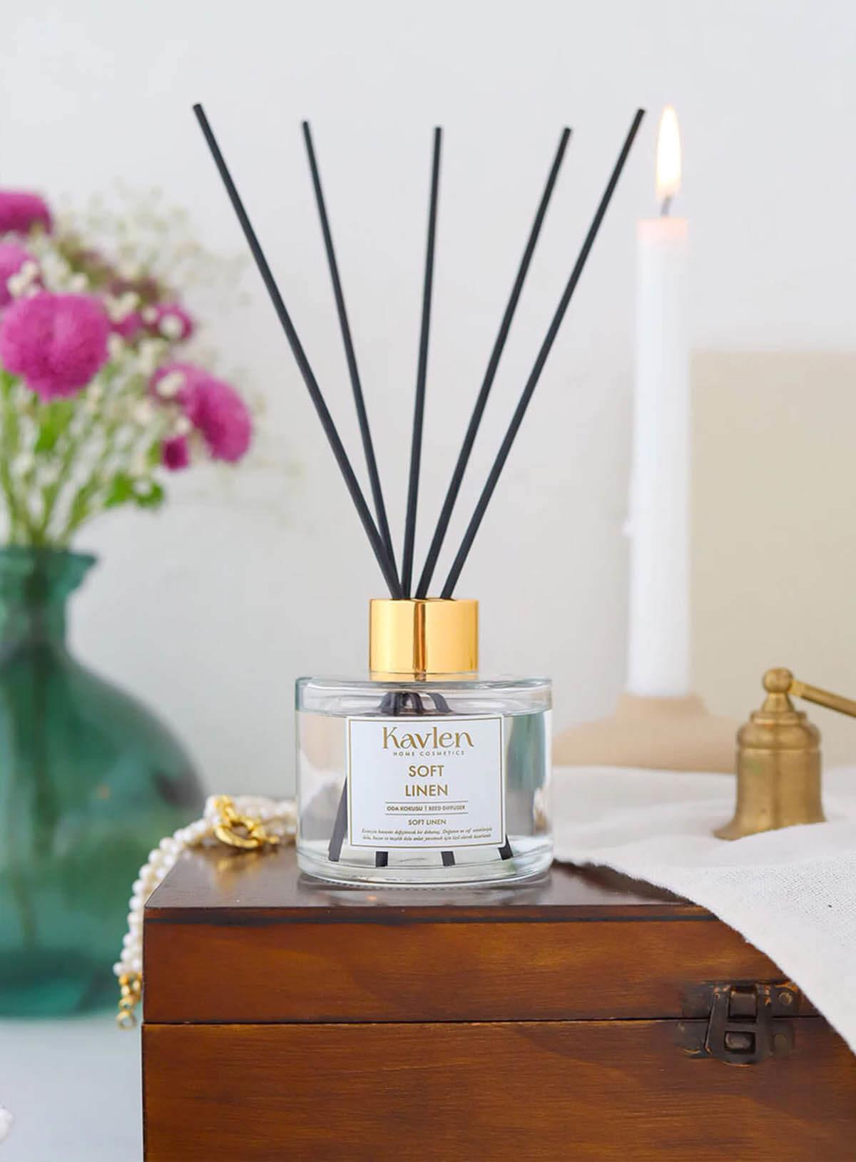 Kavlen Soft Linen Çubuklu Oda Kokusu 120ml