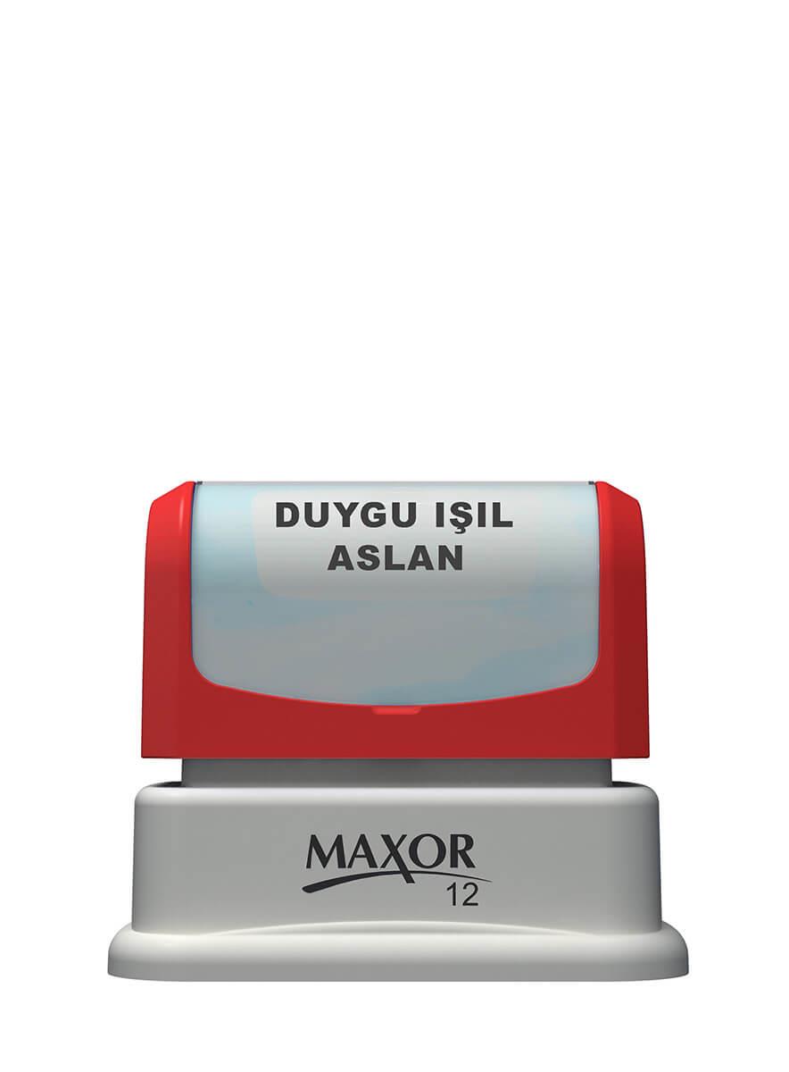 Kıyafet Kaşesi Kırmızı Maxor K-12 13x43