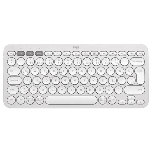 Logitech K380S Pebble Keys 2 Bluetooth Klavye Beyaz 920-011860 Teknobutik.com'da