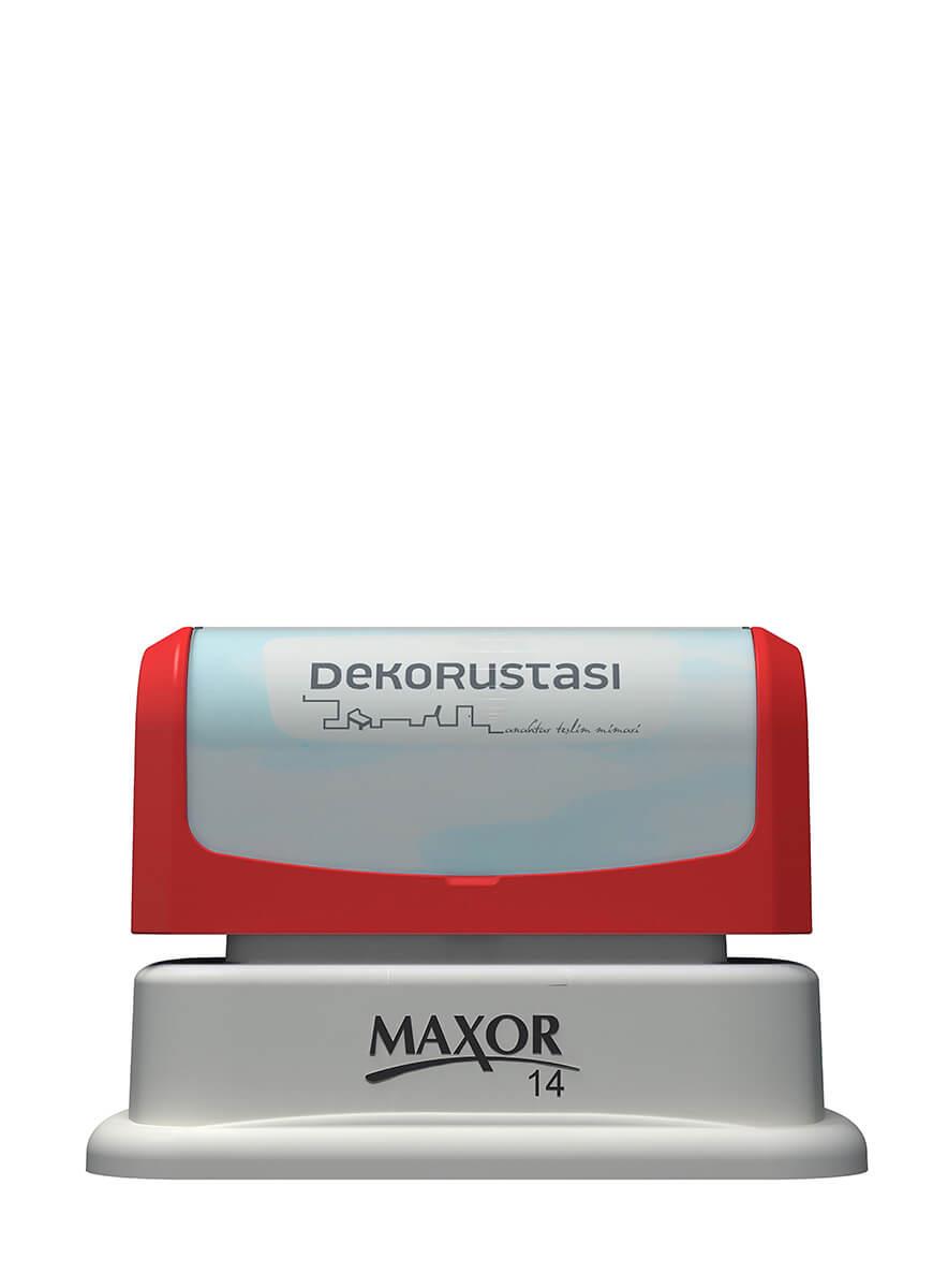 Maxor K-14 13x55 Flash Sistem Kendinden Mürekkepli Kaşe