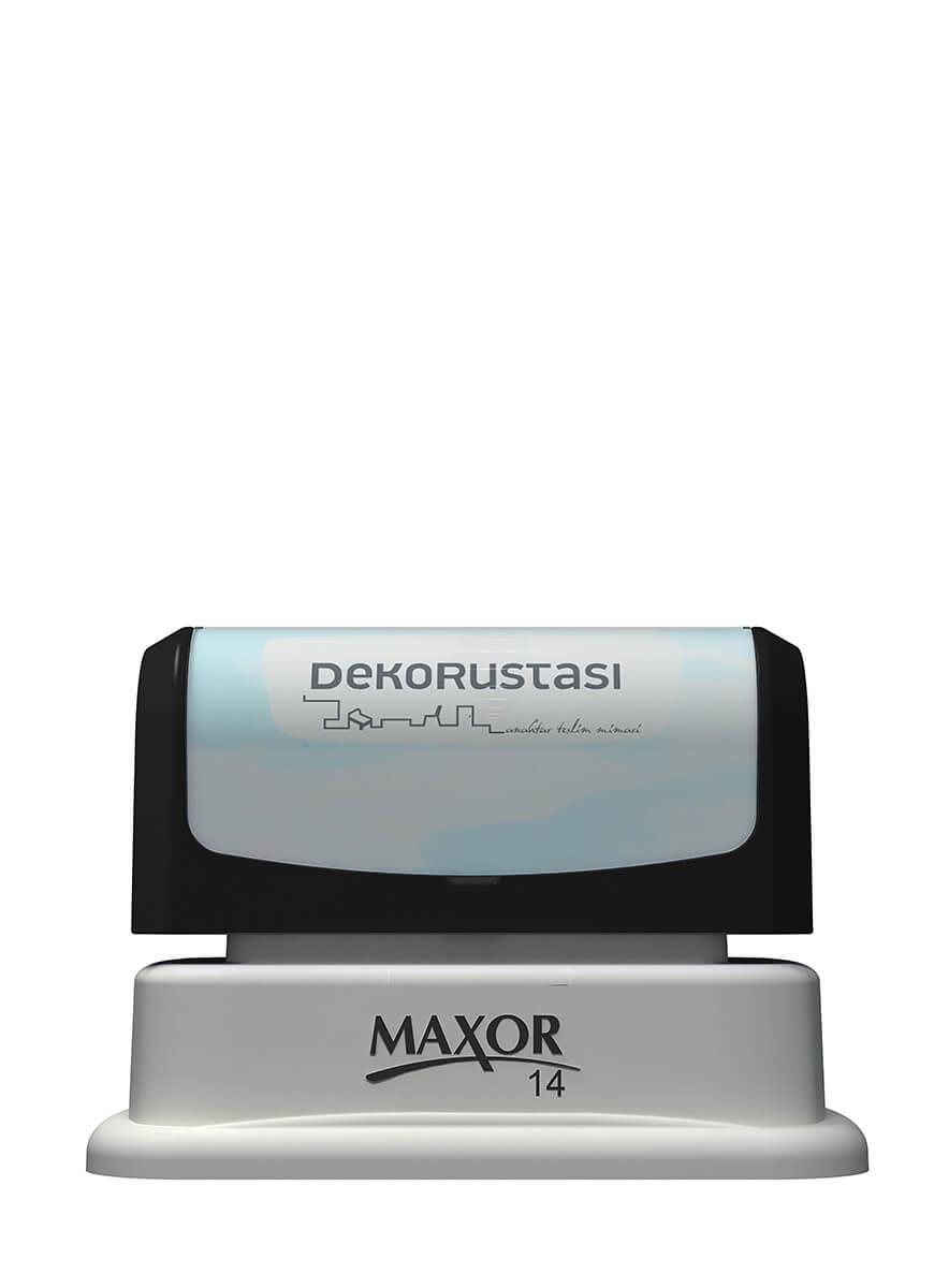 Maxor K-14 13x55 Flash Sistem Kendinden Mürekkepli Kaşe