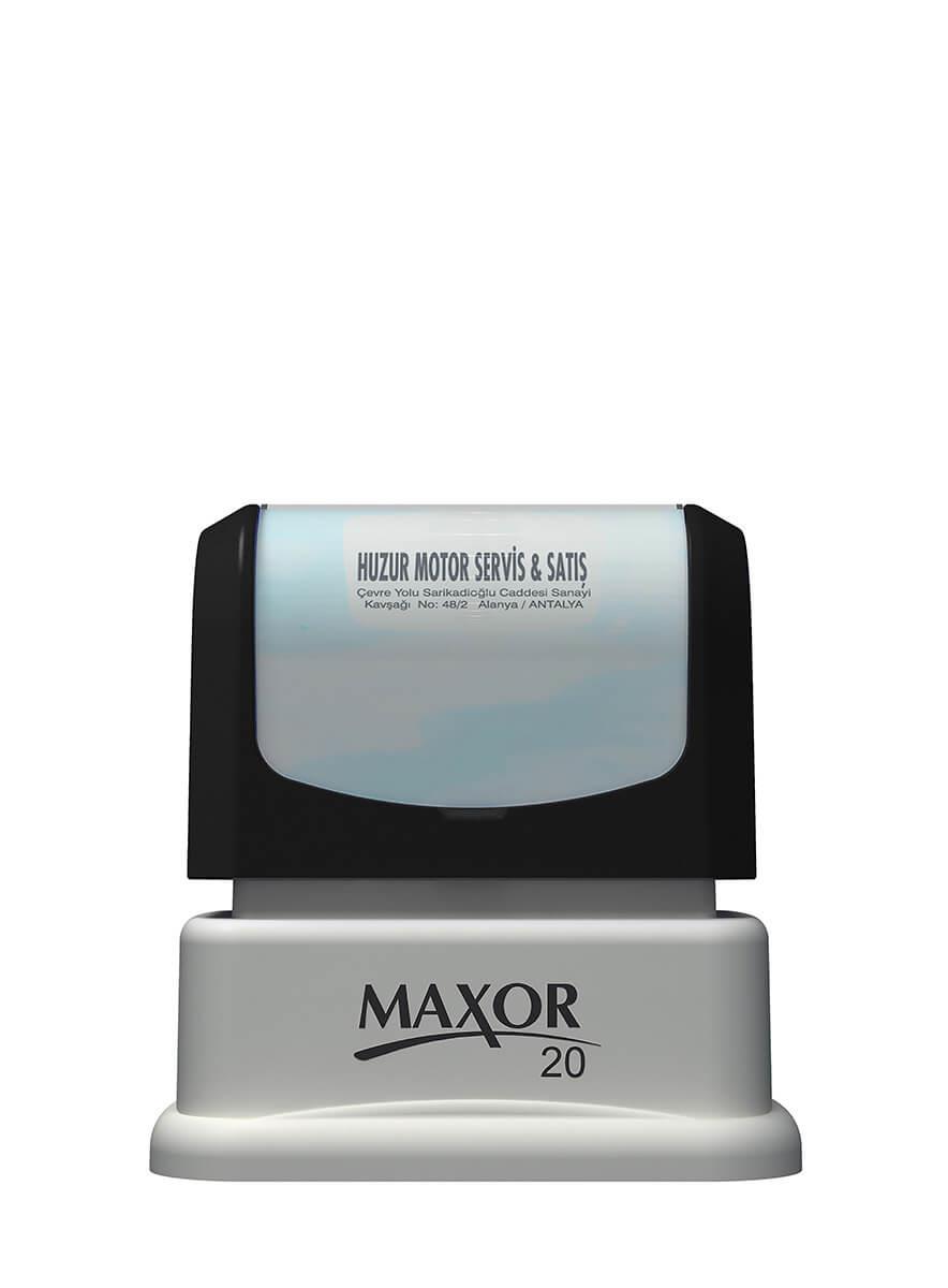 Maxor K-20 17x33 Flash Sistem Kendinden Mürekkepli Kaşe