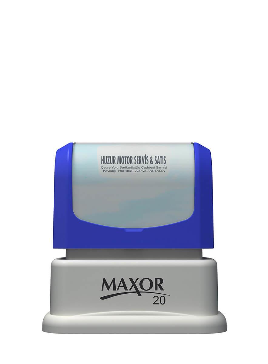 Maxor K-20 17x33 Flash Sistem Kendinden Mürekkepli Kaşe