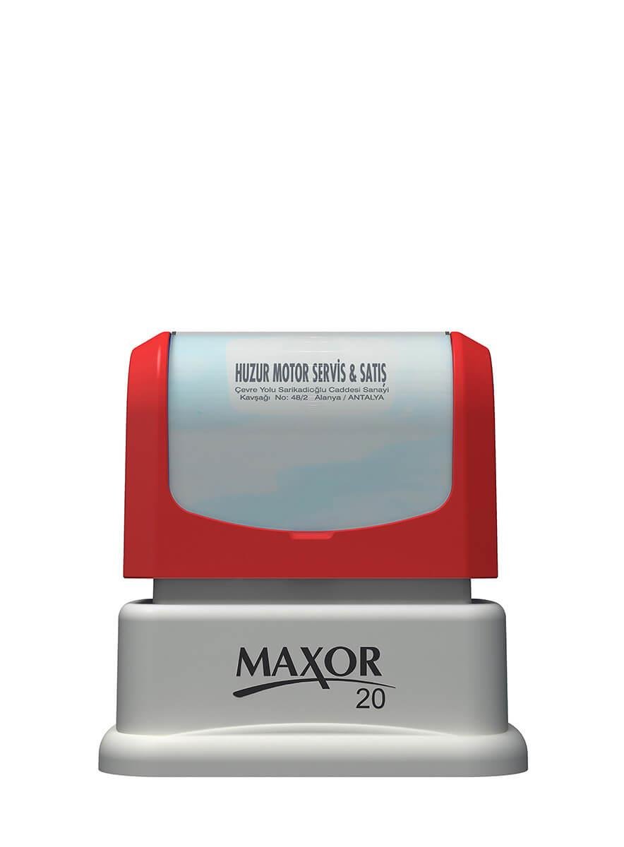 Maxor K-20 17x33 Flash Sistem Kendinden Mürekkepli Kaşe