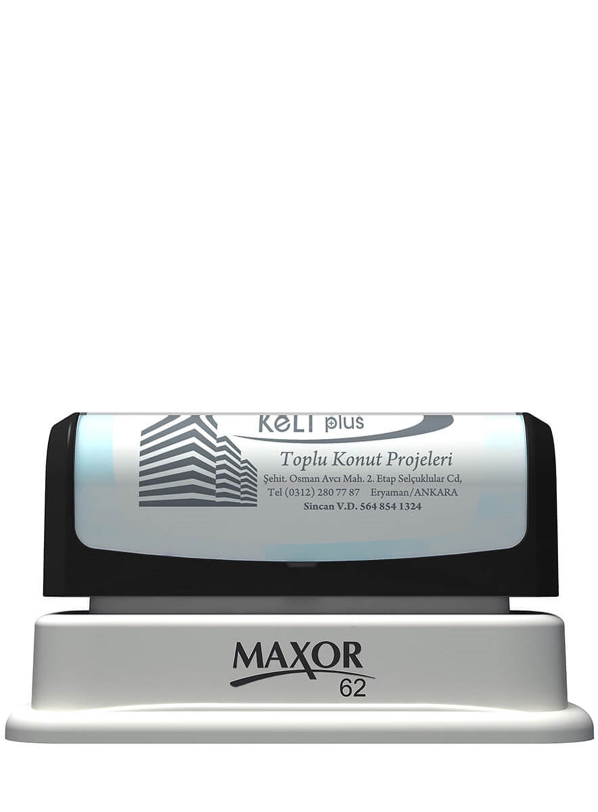 Maxor K-62 43x78 Kendinden Mürekkepli Kaşe