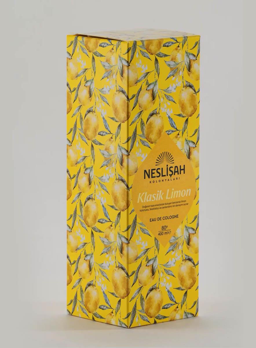 Neslişah Klasik 80 Derece Limon Kolonyası 400ml