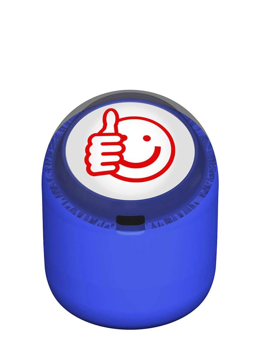 Ok Emojili Motivasyon Kaşesi 22mm Yuvarlak