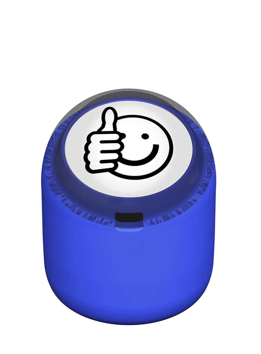 Ok Emojili Motivasyon Kaşesi 22mm Yuvarlak