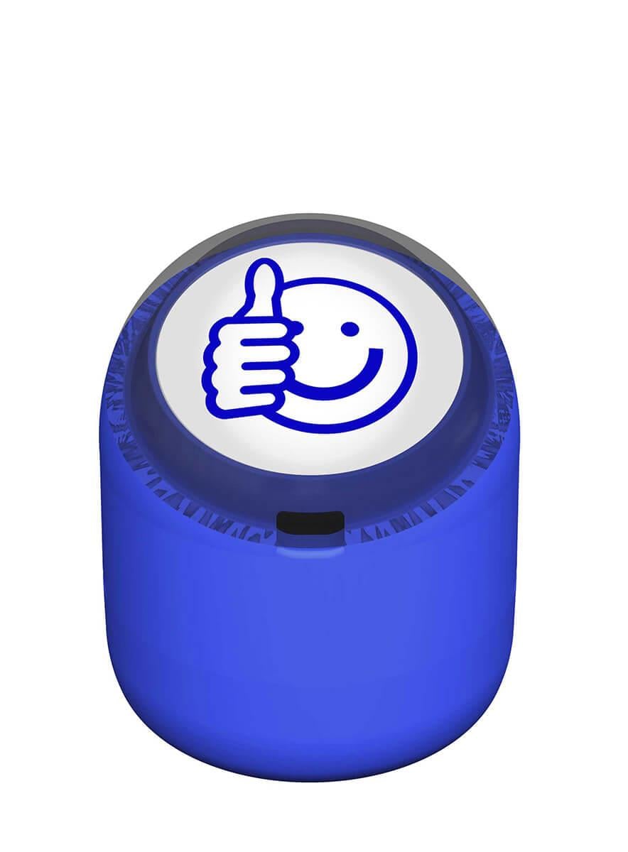 Ok Emojili Motivasyon Kaşesi 22mm Yuvarlak