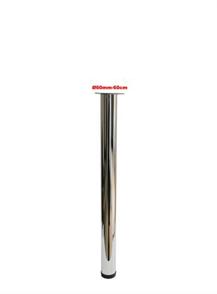 Çap 60mm 60cm Uzun Ölçü Ahşap İçin Masa Ayağı