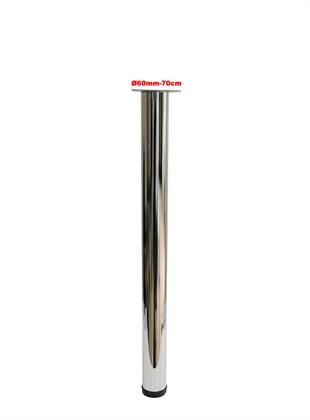Çap 60mm 70cm Uzun Ölçü Ahşap İçin Masa Ayağı