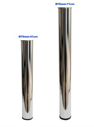 Çap 76mm 71cm Cam İçin Masa ve Sehpa Ayağı