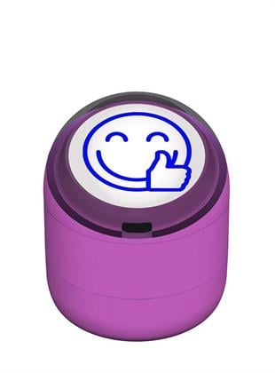 Gülen Emojili Okey Motivasyon Kaşesi 22mm Yuvarlak