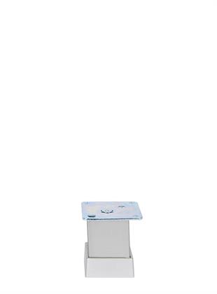 06cm 40x40mm Kare Alüminyum Düz İnoks Baza Ayağı