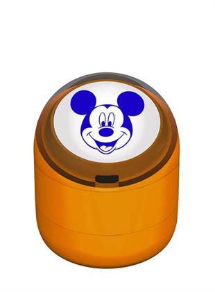 Gülen Mikymause Emojili Motivasyon Kaşesi 22mm Yuvarlak