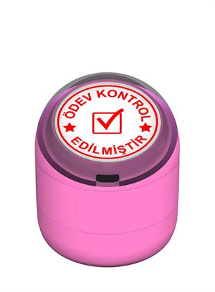 Ödev Kontrol Edilmiştir Motivasyon Kaşesi 22mm Yuvarlak