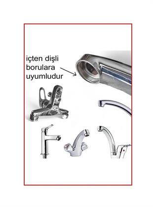 20 li Batarya Musluk Ucu Perlatör Dış Dişli