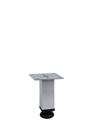 10cm 25mm x 25mm Plastik Pingolu Kare Demir Baza Ayağı