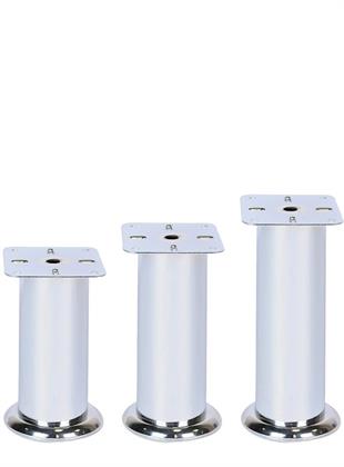 15 cm Ø 51mm Metal Pingolu Ayarlı Metal Baza Ayağı