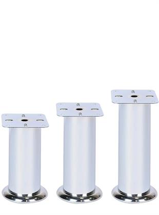 20 cm Ø 51mm Metal Pingolu Ayarlı Metal Baza Ayağı
