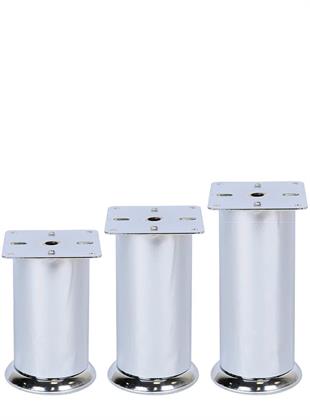 20 cm Ø 60mm Metal Pingolu Ayarlı Metal Baza Ayağı